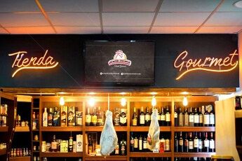 Tienda Gourmet, Neon.