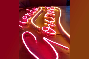 Tienda Gourmet, Neon.